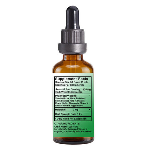 Sleep With Valerian And Melatonin Liquid Extract 1 Oz by Naturverse