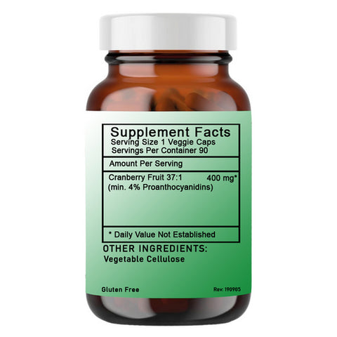 Cranberry Powder Capsules 90 VegCaps by Naturverse