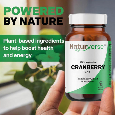 Cranberry Powder Capsules 90 VegCaps by Naturverse