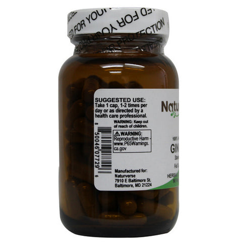 Ginkgo Powder Capsules 90 VegCaps by Naturverse