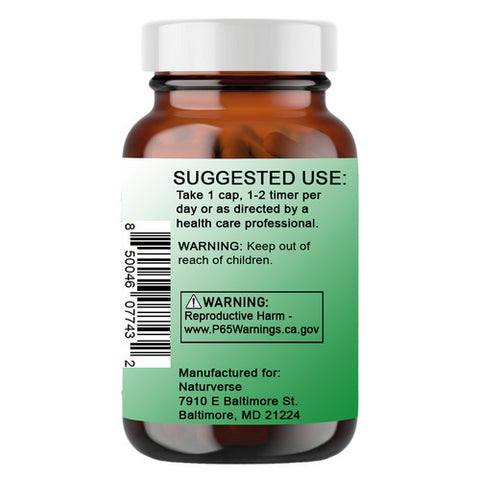 Olive Leaf Powder Capsules Standardized 90 VegCaps by Naturverse