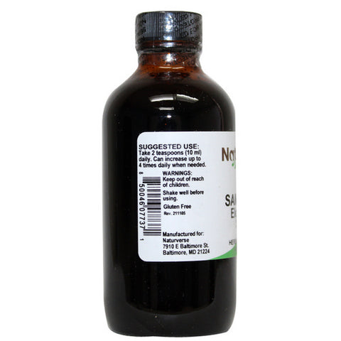 Sambucus Elderberry Syrup Alcohol-Free 4 Oz by Naturverse