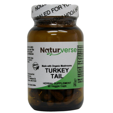 Turkey Tail COG Powder Capsules 60 VegCaps by Naturverse