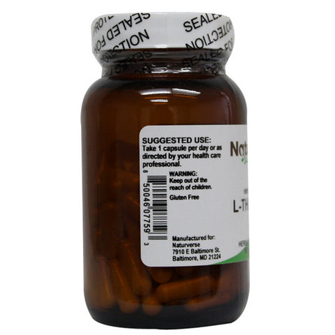 L-Theanine Powder Capsules 90 VegCaps by Naturverse