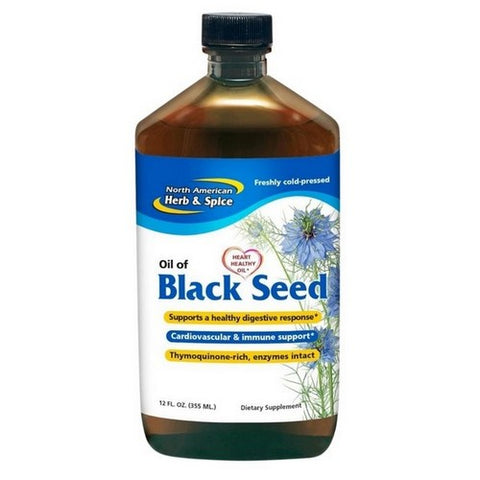 North American Herb & Spice, Black Seed Oil, 12 Oz