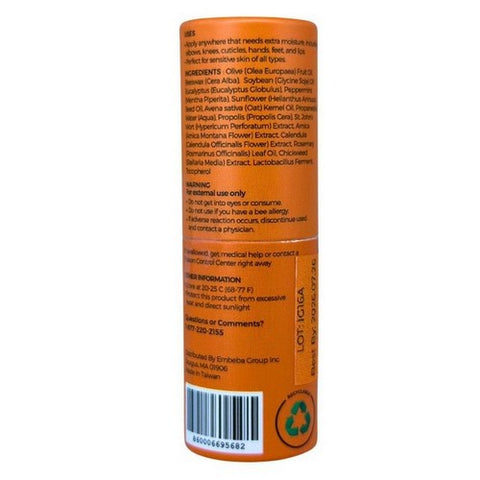 EmBeba, Rescue Balm Everyday Dry Skin Relief For Kids Plus Adults, .23 Oz