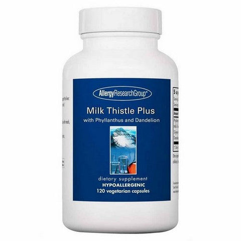 Nutricology/ Allergy Research Group, Milk Thistle Plus With Phyllanthus And Dandelion, 120 Veg Caps