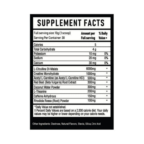 4 Gauge, Pre-Workout Pina Collada, 300 Grams