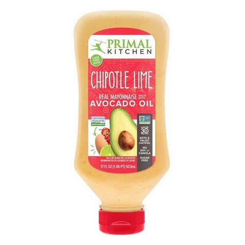 Squeeze Chipolte Lime Real Mayo With Avocado Oil 17 Oz (Case Of 6) by Primal Kitchen