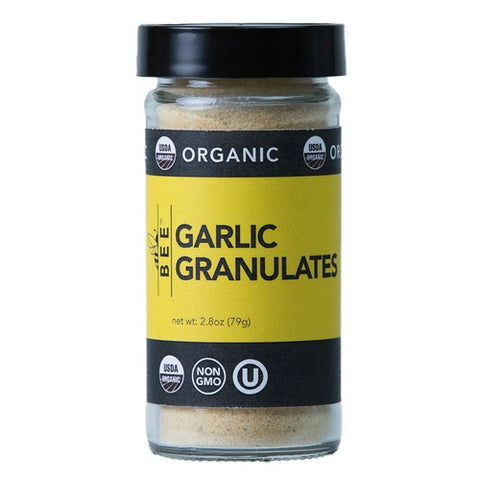 Bee Spices, Organic Garlic Granulates, 2.8 Oz (Case Of 6)