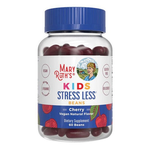 MaryRuth's, Kids Stress Less Beans Cherry, 60 Count