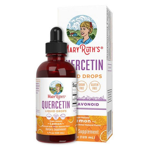 MaryRuth's, Organic Quercetin Liquid Drops, Lemon, 4 Oz