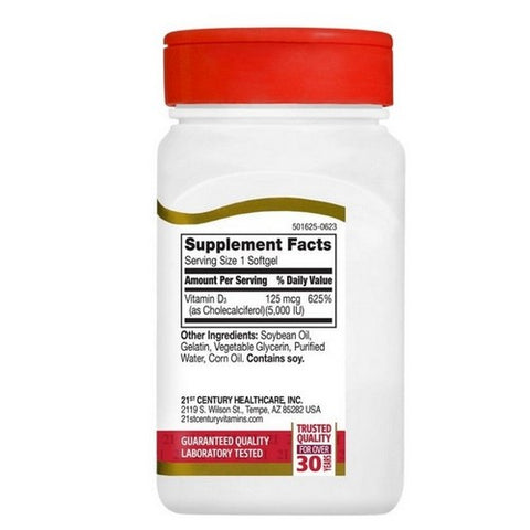 21st Century, Vitamin D3, 110 Softgels
