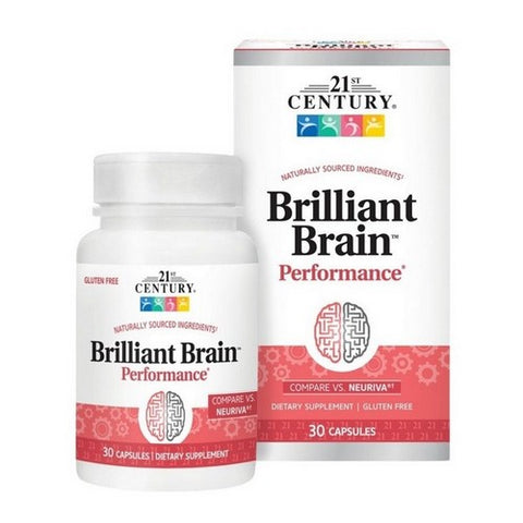 21st Century, Brilliant Brain Performance, 30 Caps