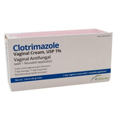 Taro, Clotrimazole Vaginal Antifungal Cream, 45 Grams