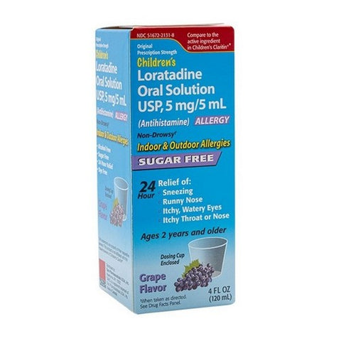 Taro, Loratadine Orgal Solution Indoor And Outdoor, 120 mL