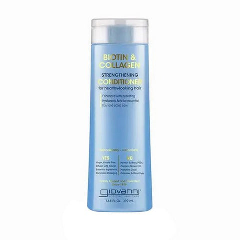Giovanni Cosmetics, Biotin And Collagen Strengthening Conditioner, 13.5 Oz