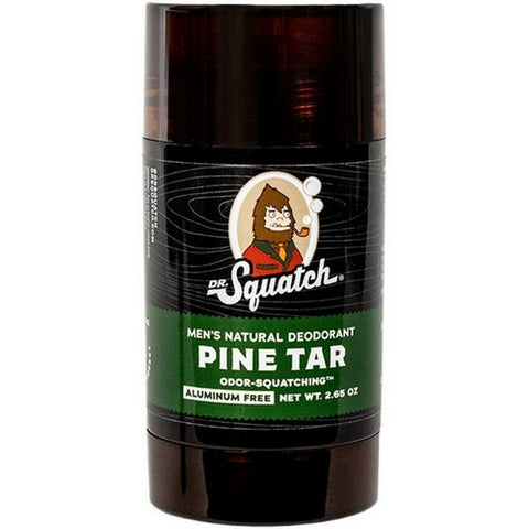 Dr. Squatch, Pine Tar Men's Natural Deodorant, 2.65 Oz