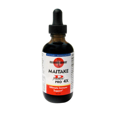 Maitake Mushroom Wisdom, Maitake D-Fraction Pro 4X, 2 OZ