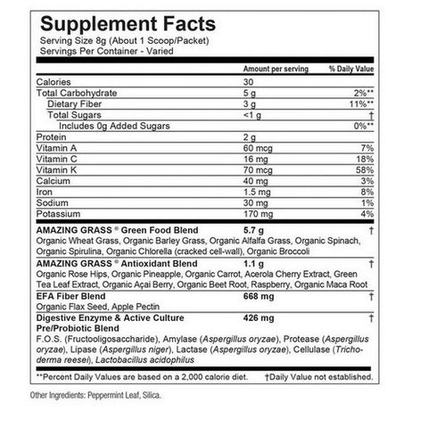 Amazing Grass, Organic Green Superfood, 150 Capsules
