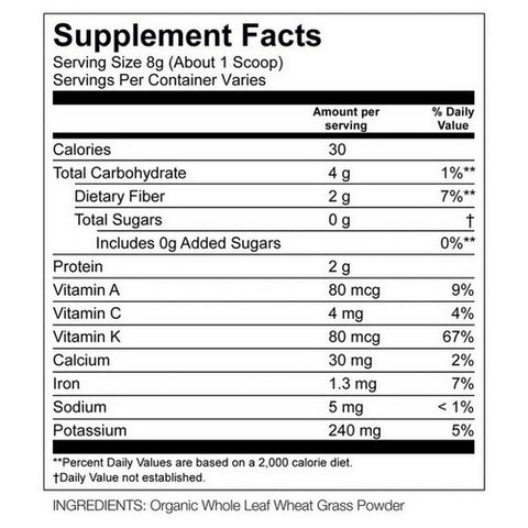 Amazing Grass, Organic Wheat Grass, 8.5 Oz