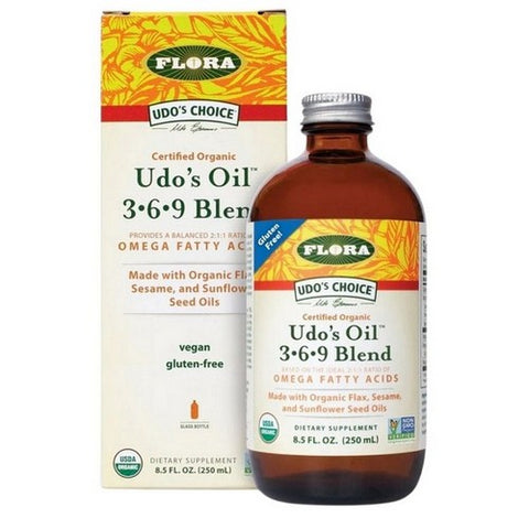 Flora, Udos Oil DHA 3-6-9 Blend Omega Fatty Acids, 8.5 Oz