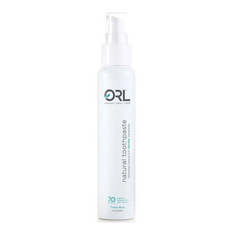 ORL, Fresh Mint Fluoride Free Toothpaste With Hydroxyapatite, 4 Oz