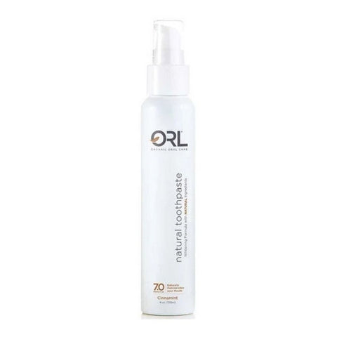 ORL, Cinnamint Fluoride Free Toothpaste With Hydroxyapatite, 4 Oz