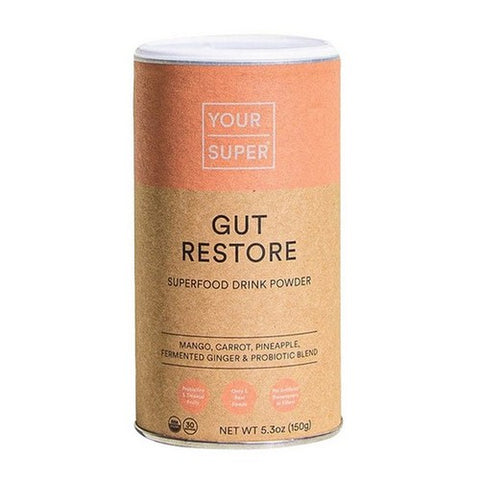 Your Super, Organic Gut Restore Drink Mix, 5.3 Oz