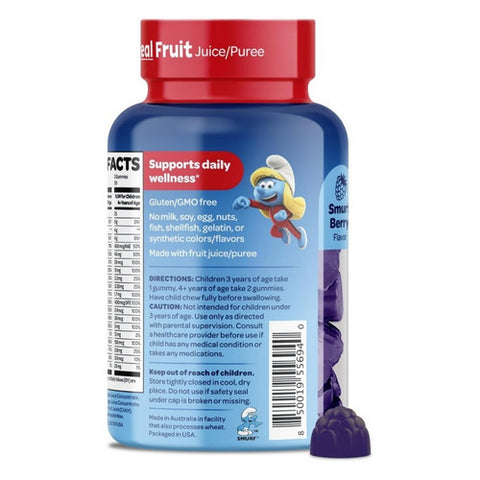 Smurfs, Multivitamin Supplements For Kids, 60 Count