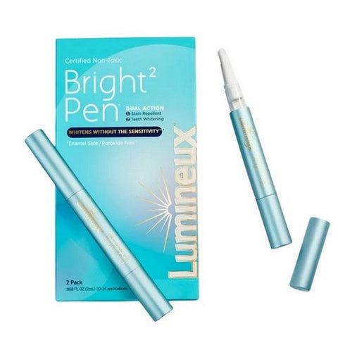 Lumineux, Lumineux Bright2 Dual Action Stain Repellant And Whitening Pen, 0.068 Oz