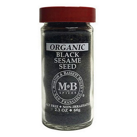 Morton & Bassett, Organic Seeds Black Sesame, 2.3 Oz (Case Of 3)