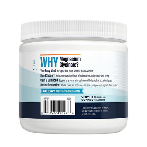 Kal, Mood Magnesium Powder, 278 Grams