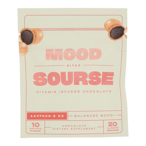 Sourse, Mood Bites Vitamin Infused Chocolate, 0.7 Oz (Case of 8)
