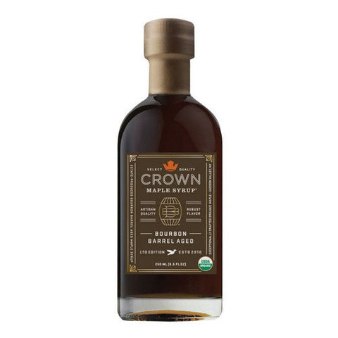 Bourbon Barrel Aged Syrup 8.5 Oz (Case of 8) by Crown Maple