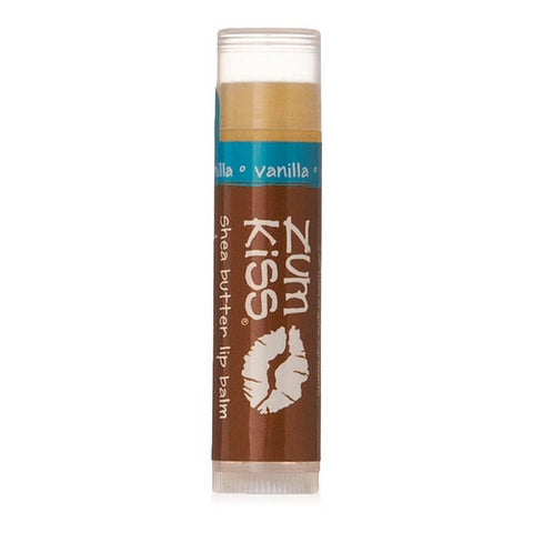 Zum, Kiss Shea Butter Lip Balm Stick Vanilla, 0.15 Oz (Case of 16)