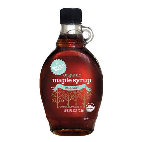 Organic B Maple Syrup 8 Oz (Case Of 12) by Natural Value