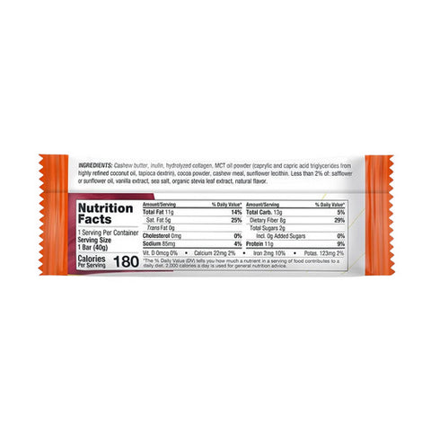 Bulletproof, Collagen Fudge Brownie Bar, 1.4 Oz (Case Of 12)
