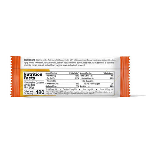 Bulletproof, Collagen Protein Bar Lemon Cookie, 1.4 Oz (Case Of 12)