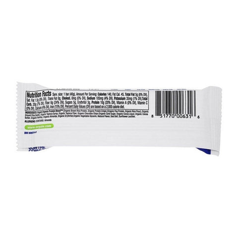 Orgain, Organic Protein Bar Chocolate Chip Cookie Dough, 1.41 Oz (Case Of 12)
