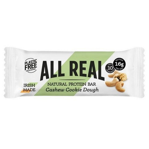 All Real, Protein Bar Cashew Cookie Dough, 1.76 Oz (Case Of 12)