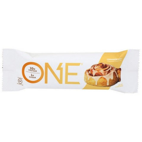 Onebar, Cinnamon Roll Protein Bar, 60 Grams (Case Of 12)