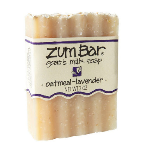 Zum, Goats Milk Soap Bar Oatmeal Lavender, 3 Oz (Case Of 6)