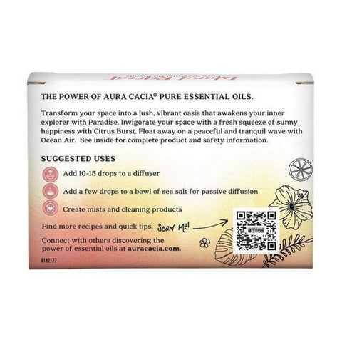 Aura Cacia, Island Retreat Essential Oil Kit, .75 Oz