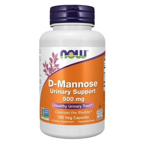 Now Foods, D-Mannose Urinary Support, 500 Mg, 100 VegCaps