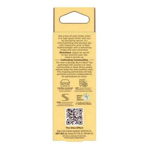 Burts Bees, Red Dahlia Hyaluronic Acid Lip Plumping Serum, 0.27 Oz
