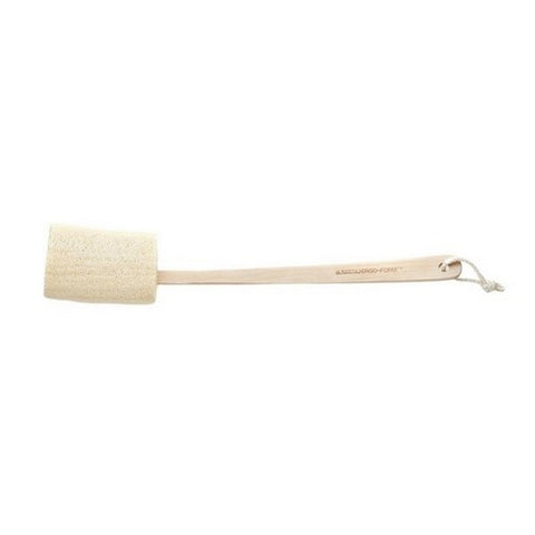 Earth Therapeutics, Deluxe Loofah Back Massager Brush, 1 Count / 16 Inches