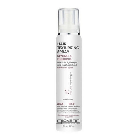 Giovanni Cosmetics, Eco Chic Texturizing Styling Finishing Hair Spray, 7 Oz