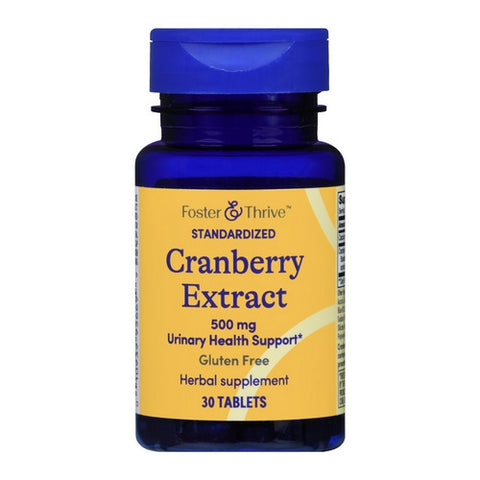 Foster And Thrive, Standardized Cranberry Extract, 500 Mg, 30 Tabs