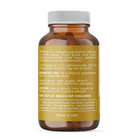 Apihaus, Propolis, 500 Mg, 90 VegCaps